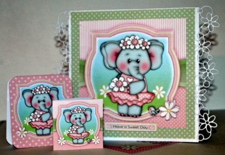 Daisy Ella Elephant Mini Kit With Ages 1 to 6 by Kristina Norbat