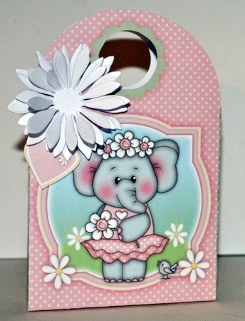 Daisy Ella Elephant Gift Bag by Kristina Norbat