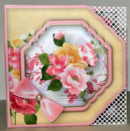 Pretty Posy - Cut Corners Card Mini Kit by Kristina Norbat