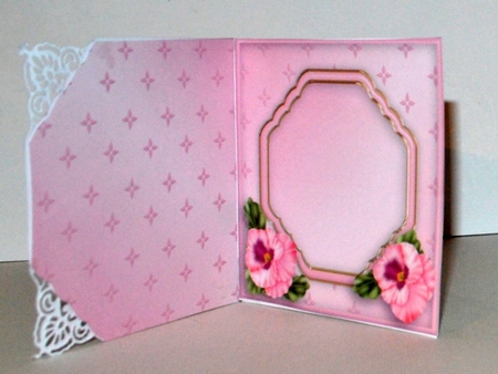 Spring Flowers - Cut Corners Card Mini Kit by Kristina Norbat