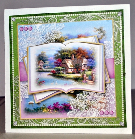 Country Retreat Open Book by Kristina Norbat