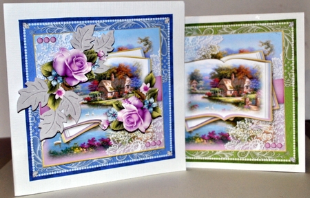 Country Retreat Open Book by Kristina Norbat