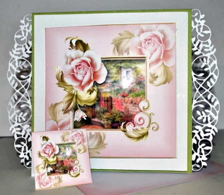 Vintage Bloom At The Rose Cottage by Kristina Norbat
