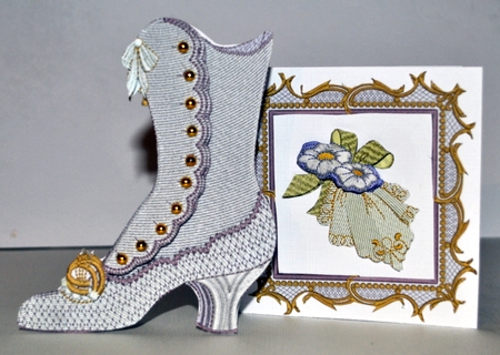 Beautiful Silk Embroidered Victorian Embelishments by Kristina Norbat