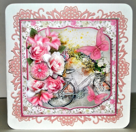 Country Lane Decoupage Card Mini Kit by Kristina Norbat
