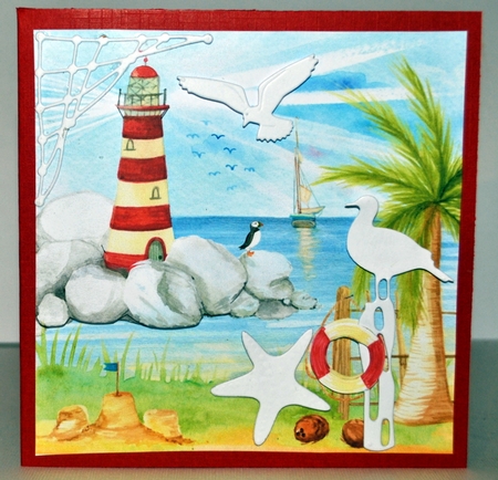 Coastline Watercolour Scenes 8x8 200 Dpi by Kristina Norbat