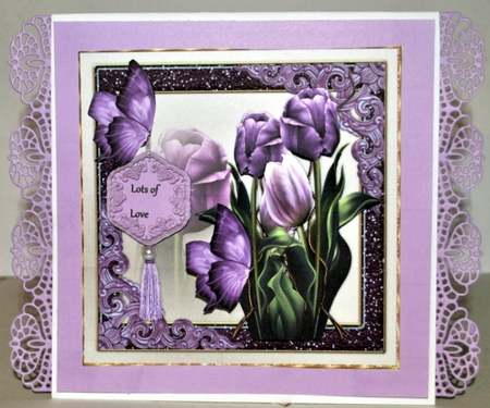 Tulips & Butterflies Mini Kit by Kristina Norbat