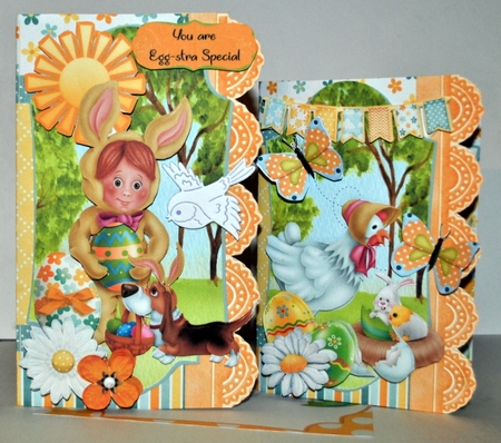 Easter Mix Up Quick Cards by Kristina Norbat