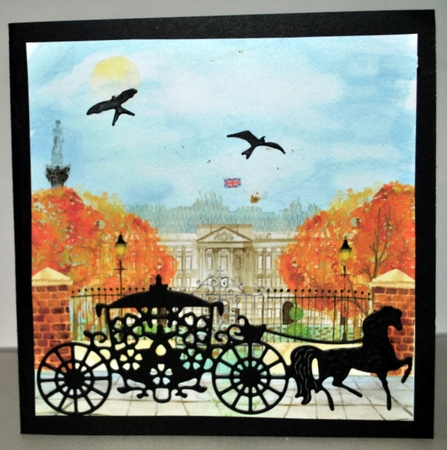 London Town Watercolour Scenes 8x8 200 Dpi by Kristina Norbat