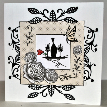 Wine A Bit It Helps - Decoupage by Kristina Norbat