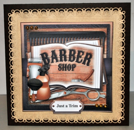 Barber Open Book by Kristina Norbat