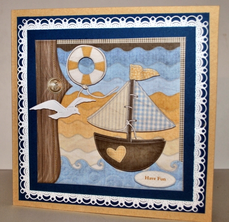 Quick Card Nautical  Birthday ( BOY) by Kristina Norbat