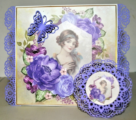 Purple wild rose by Kristina Norbat