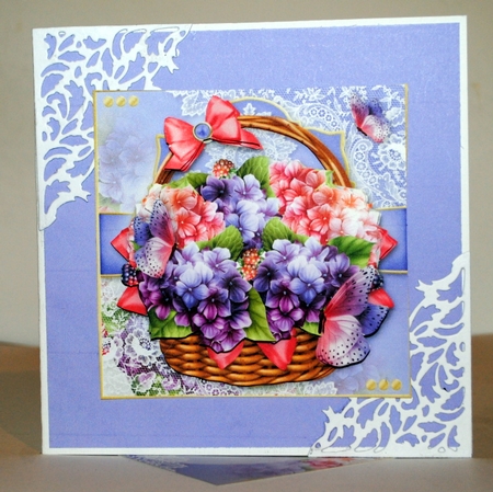 Flower Basket 9 by Kristina Norbat