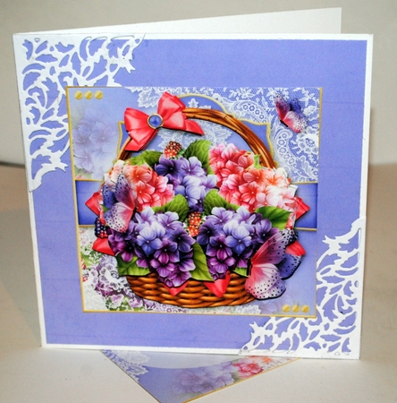 Flower Basket 9 by Kristina Norbat