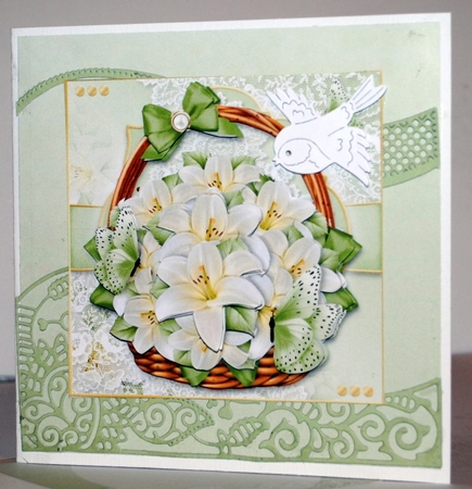 Flower Basket 15 by Kristina Norbat