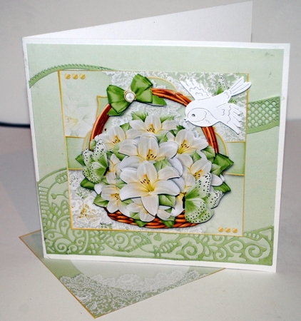 Flower Basket 15 by Kristina Norbat