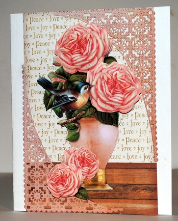 A5 Vintage Roses by Kristina Norbat