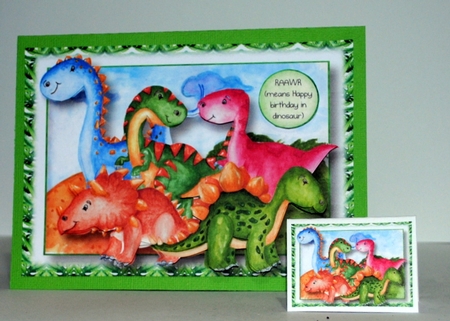 Dinosaur Party by Kristina Norbat
