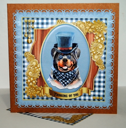 Steampunk Rottweiler by Kristina Norbat