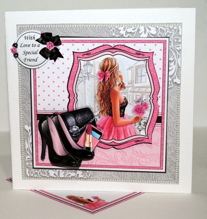 READY TO CELEBRATE 7.5 Decoupage Ages & Insert Kit by Kristina Norbat