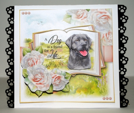 A Dog is a Friend for Life Bumper Kit 3 by Kristina Norbat