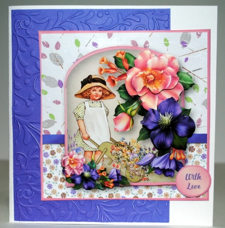 Country Garden - Decoupage Card Mini Kit by Kristina Norbat