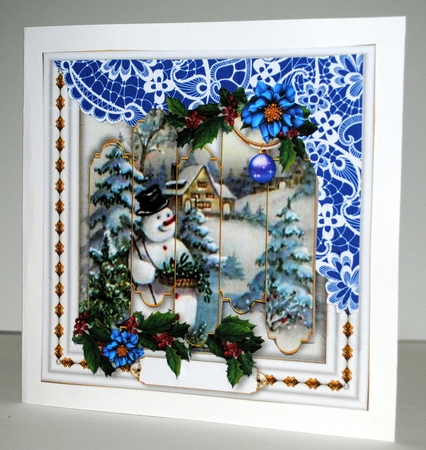 Offset Panel Christmas - Amethyst by Kristina Norbat