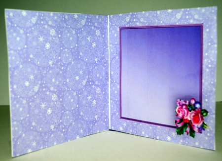 Family Christmas - Side Border Card Mini Kit by Kristina Norbat