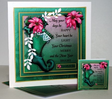 Fancy Stocking Mini Kit by Kristina Norbat