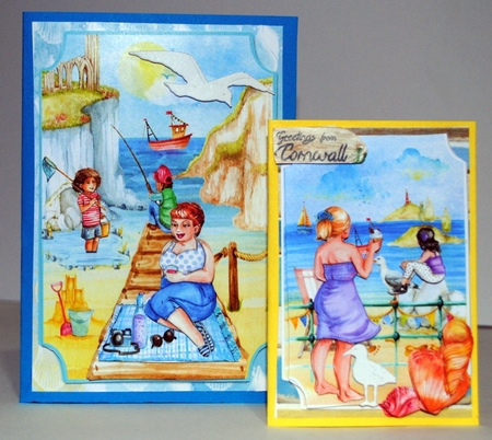 Wish You Were Here - 6x4 Card Front Kit by Kristina Norbat