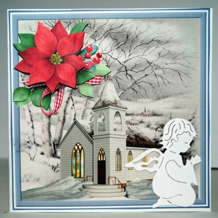 Church at Christmas by Kristina Norbat