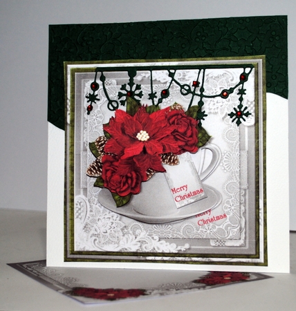 Christmas Teacup Mini Kit by Kristina Norbat