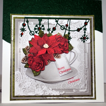 Christmas Teacup Mini Kit by Kristina Norbat