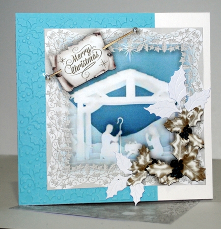 Nativity White - Manger by Kristina Norbat