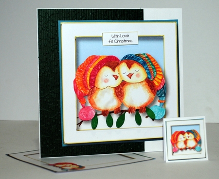 Merry Christmas To A Lovely Couple by Kristina Norbat