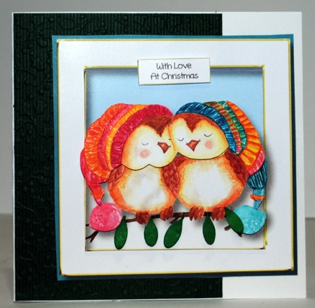 Merry Christmas To A Lovely Couple by Kristina Norbat