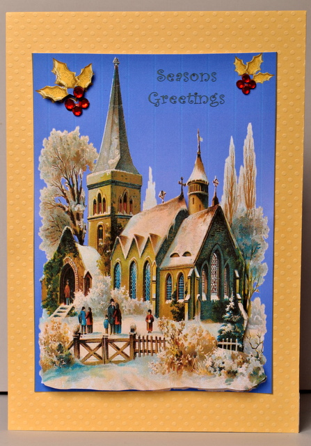 Vintage Church with Irregular Shapes by Kristina Norbat