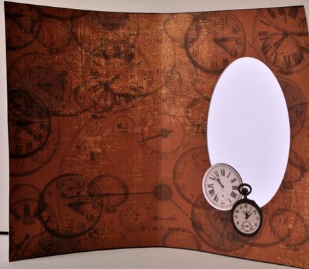 Time Distressed Insert Sheet by Kristina Norbat