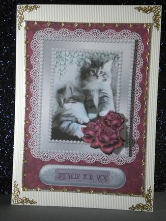 Kittens & Roses A5 by Kristina Norbat