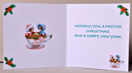 Insert for Berry Tea-lightful Christmas by Kristina Norbat
