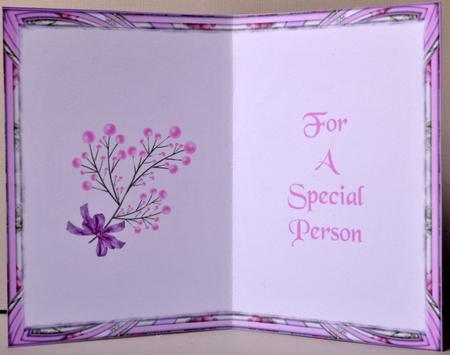 Special Person Insert by Kristina Norbat