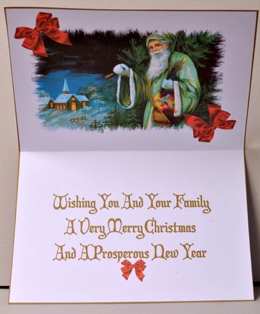 Vintage Santa Claus Insert by Kristina Norbat