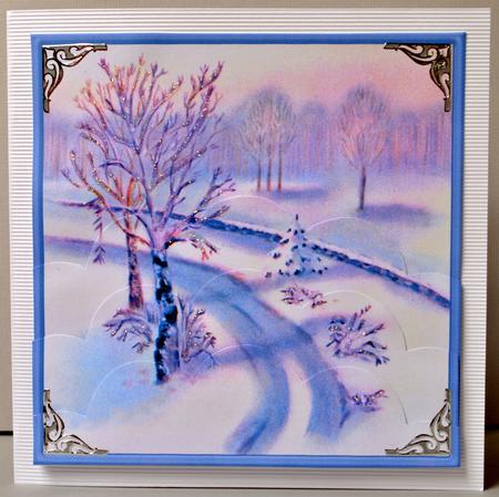 Winter Serenade - Bottom Stacker Card by Kristina Norbat
