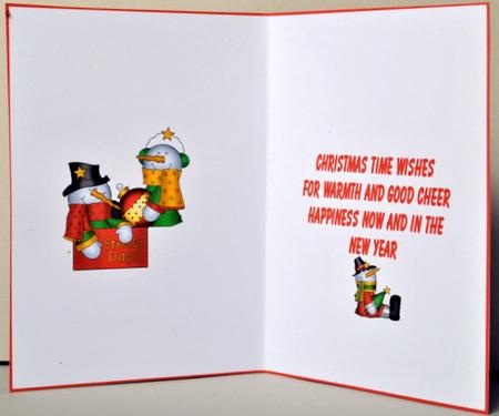Christmas Frosty Days Insert by Kristina Norbat