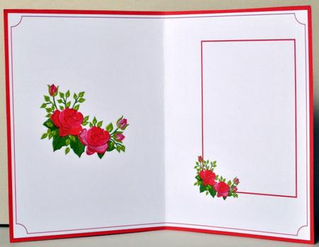 Floral Insert 25 Roses by Kristina Norbat