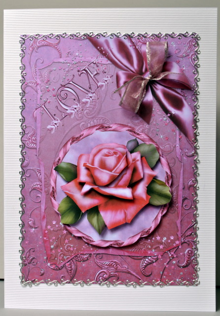 Roses of Love with Decoupage by Kristina Norbat