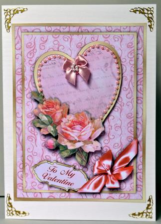 Hearts & Roses Valentine - Husband & Open Greeting by Kristina Norbat