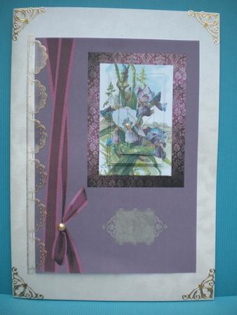 Vintage Iris Pyramage by Kristina Norbat