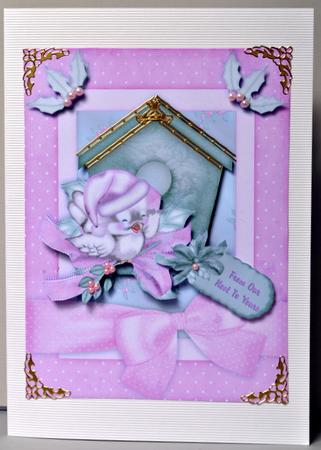 From Our Nest to Yours 3 Step by Step and Card Front by Kristina Norbat